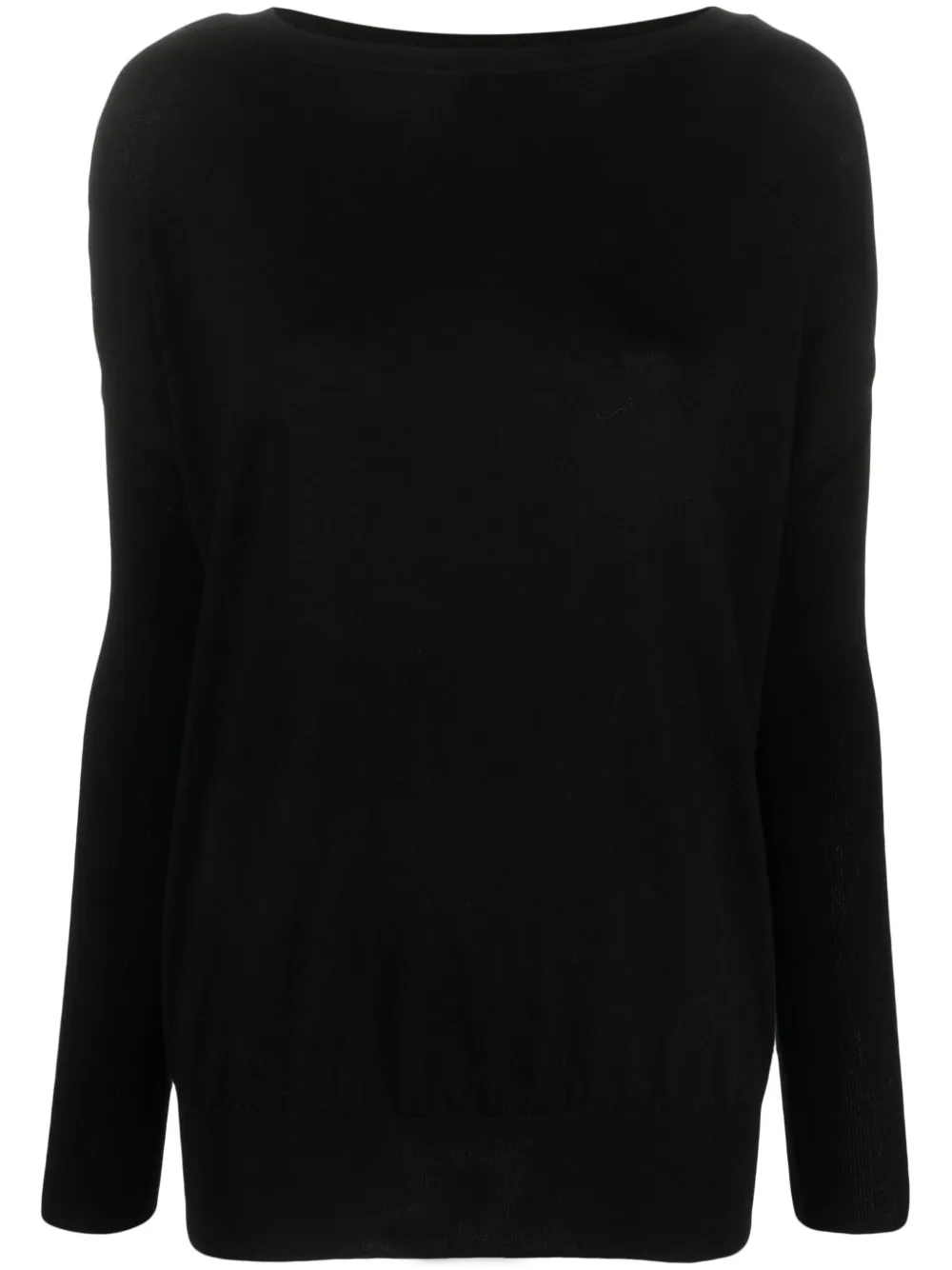 

Джемпер Grace с приспущенными плечами WILD CASHMERE, черный