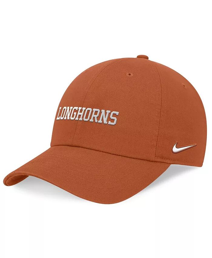 

Мужская бейсболка Texas Orange Texas Longhorns 2024 On-Field Club с регулируемой головкой Nike