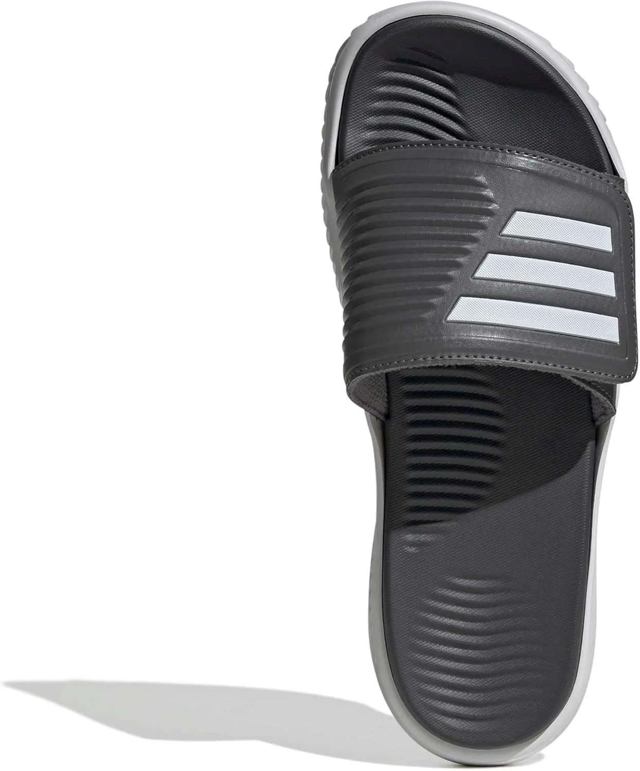 Шлепанцы Adidas unisex-adult Alpharesponse 2.0, серый — фото 3
