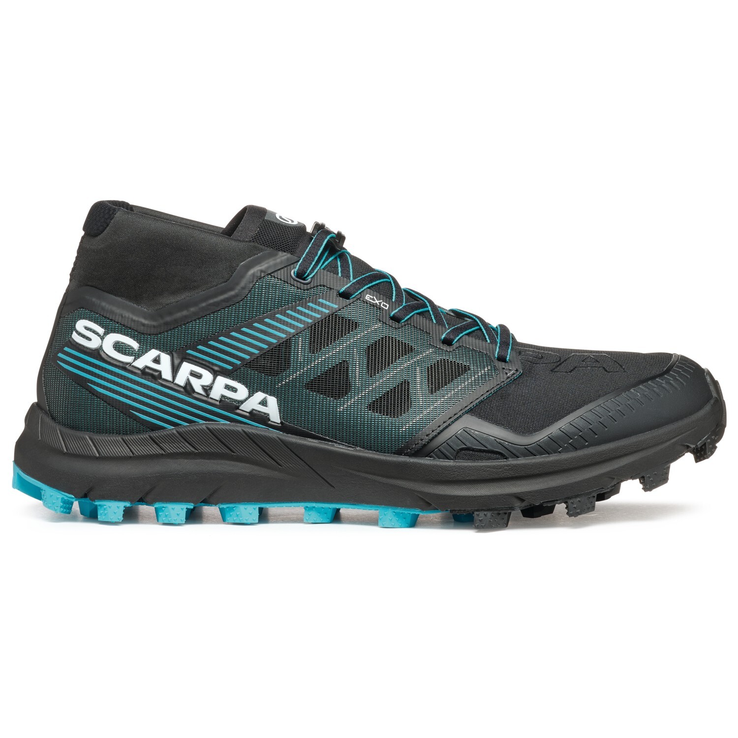 

Кроссовки для бега по пересеченной местности Scarpa Spin ST, цвет Black/Azure