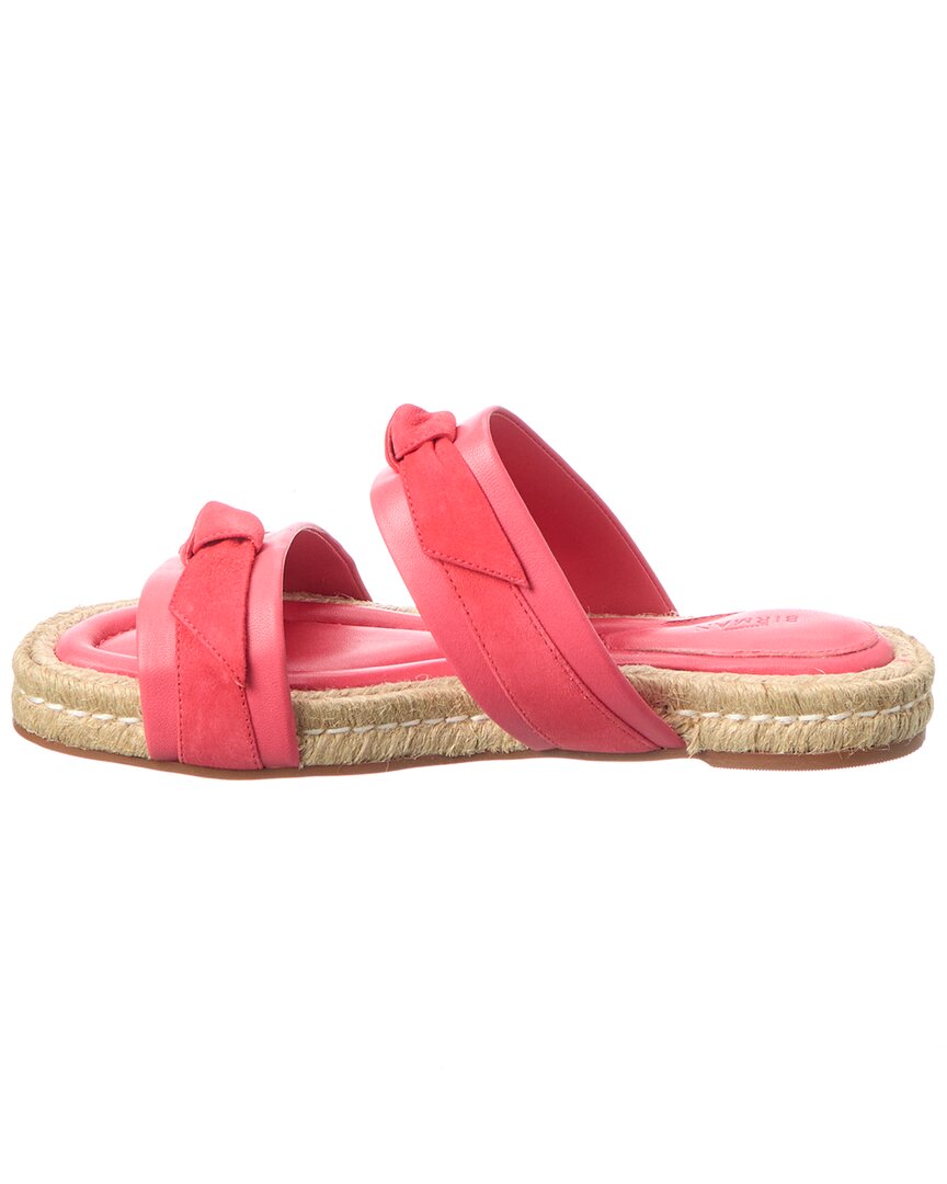 Alexandre Birman Эспадрильи Clarita из кожи и замши, розовый — фото 2