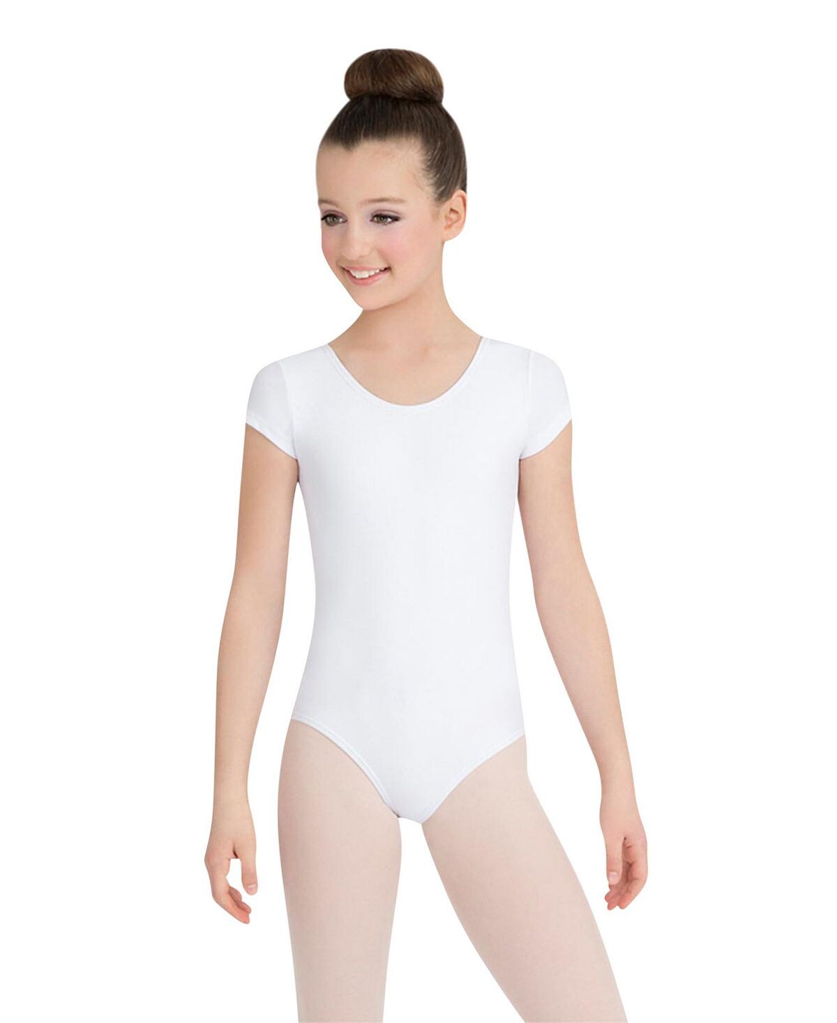 

Купальник с короткими рукавами для маленьких девочек Capezio