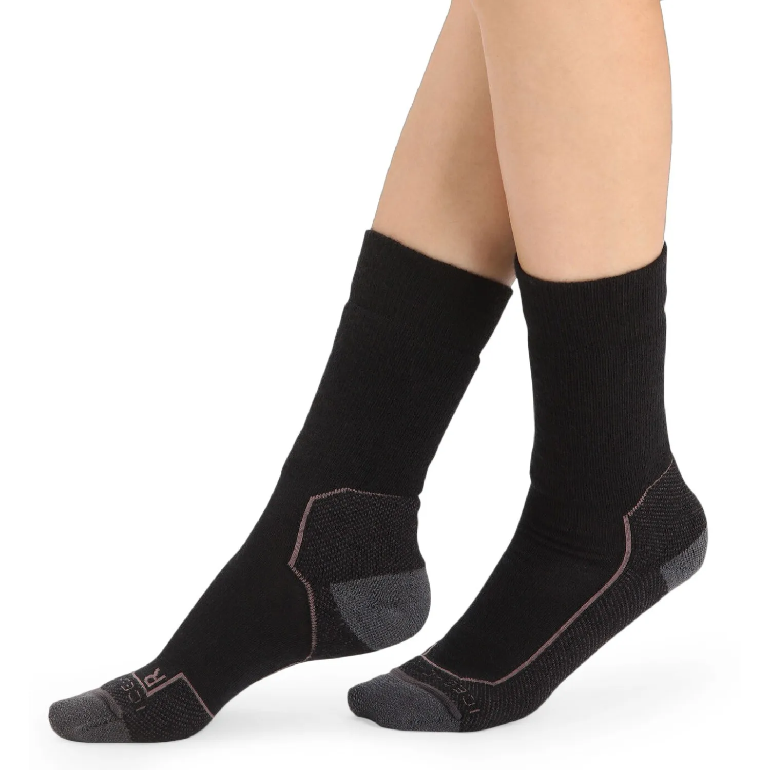 

Походные носки средней длины Icebreaker, Black/Monsoon