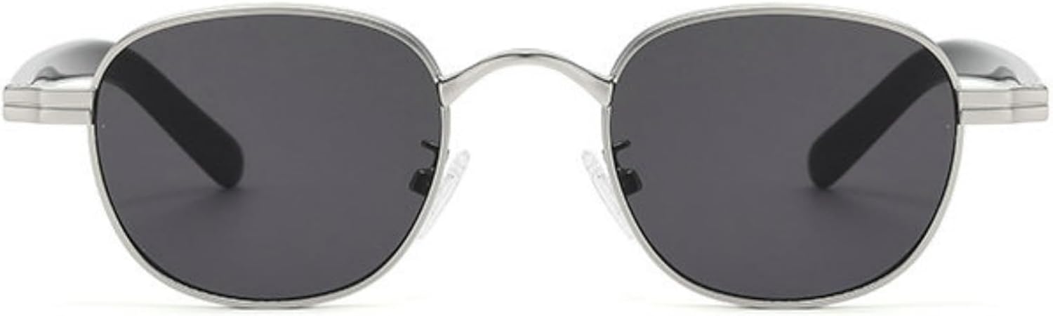 

Винтажные солнцезащитные очки Willochra неправильной квадратной формы для женщин и мужчин, модные металлические многоугольные круглые солнцезащитные очки для женщин, очки с защитой от УФ-излучения UV400, C3