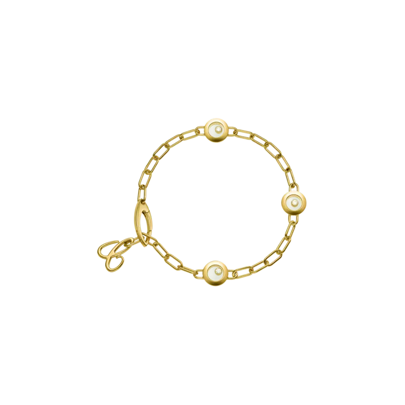 

Chopard - браслет happy diamonds icons, этичное желтое золото, бриллианты - 85a117-0010 CHOPARD