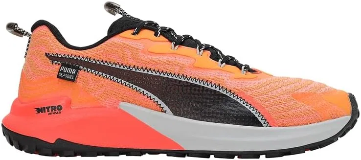 Беговые кроссовки PUMA Fast-trac Nitro 2 унисекс, Neon Sun Clementine Puma Black — фото 4