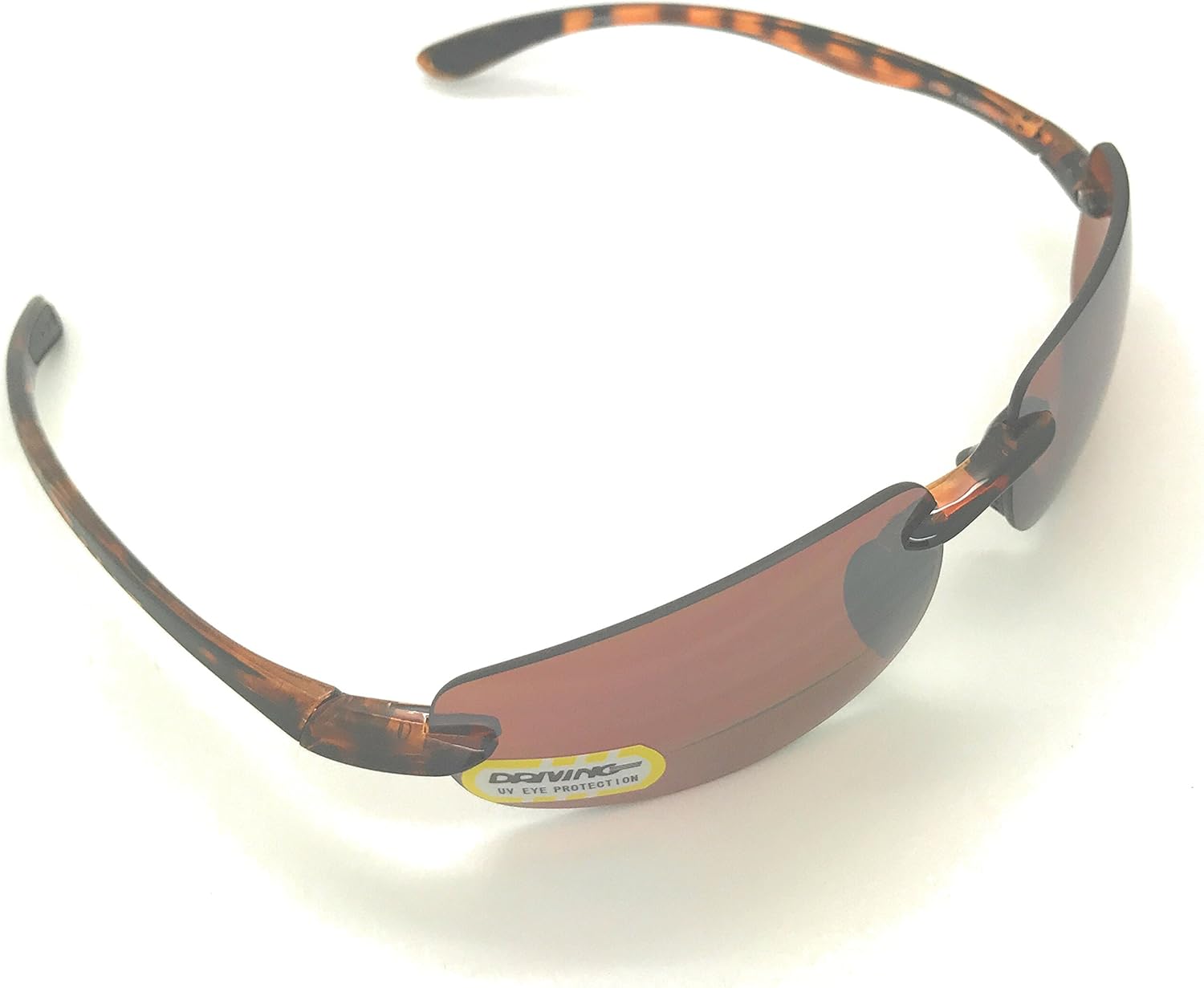 

Солнцезащитные очки Sun Readers без оправы Maui Wrap с поляризованными или неполяризованными линзами, легкая оправа из материала TR90, бифокальные линзы MyUV, Tortoise Frame/Copper Day Driving Lens