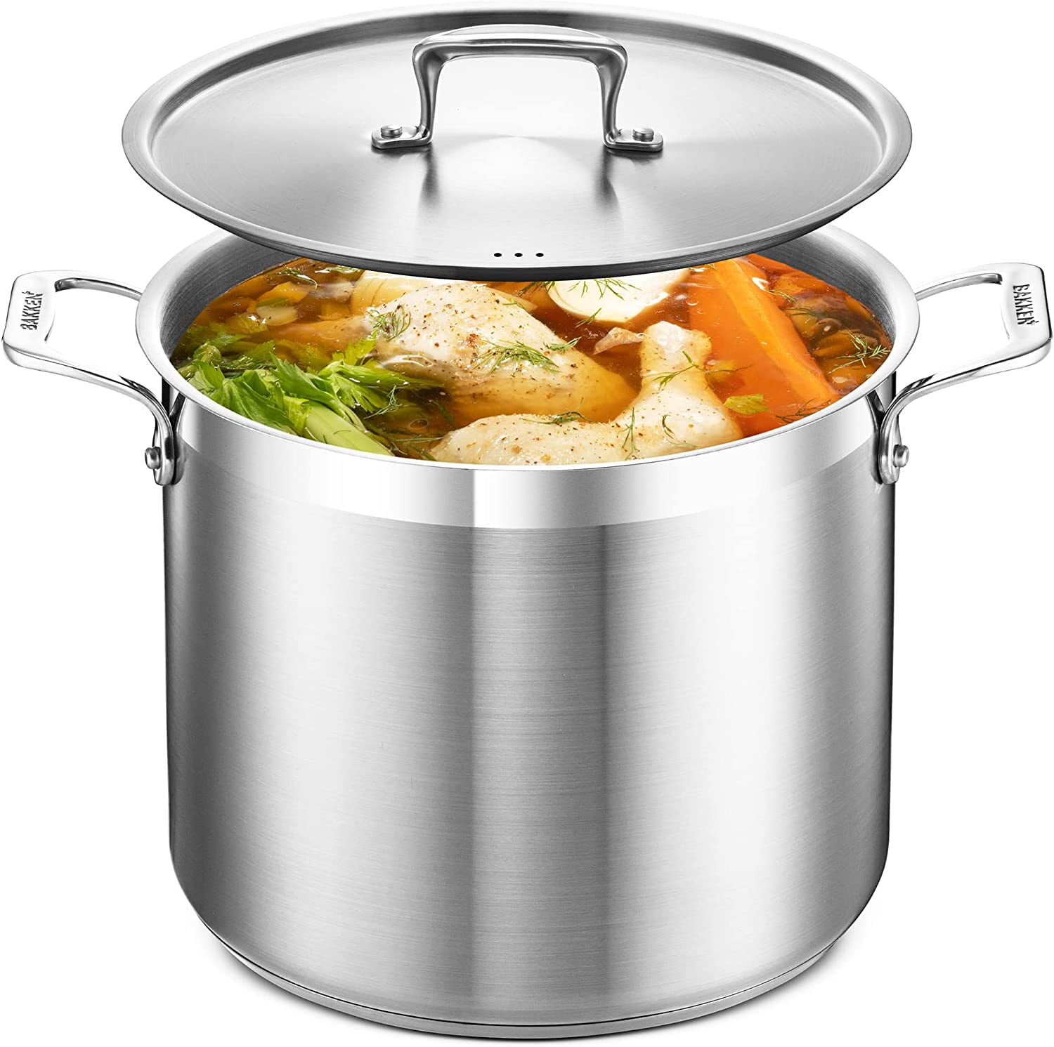 

Кастрюля BAKKEN 12 л, стальной