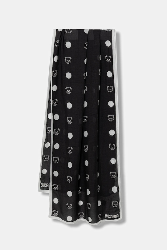 

Шаль Moschino, черный