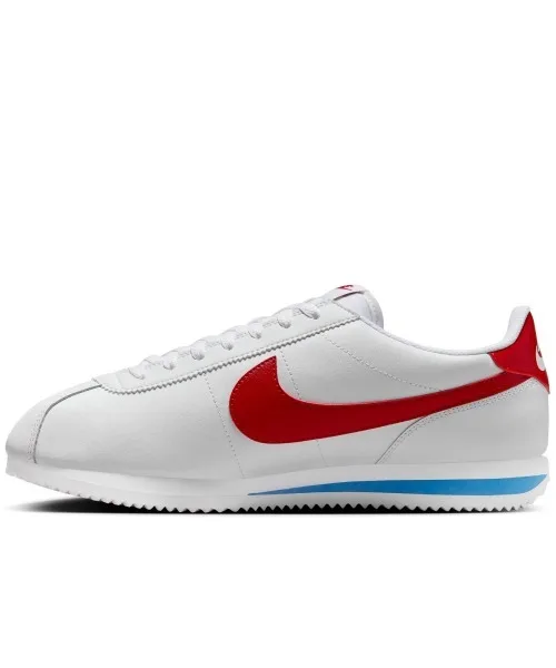 Мужские кроссовки NIKE Cortez Leather для комфорта и стиля белые — фото 3
