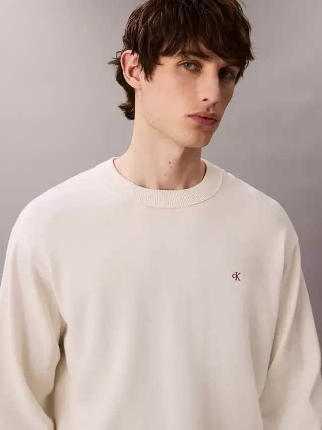 Хлопковая толстовка, тофу Calvin Klein — фото 2