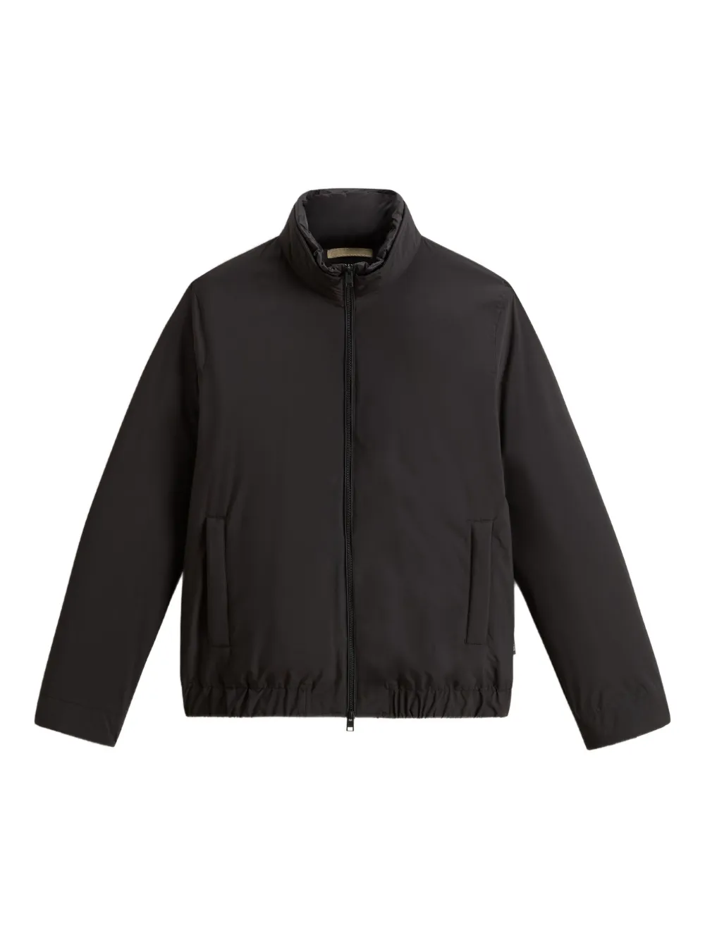 

Бомбер с высоким воротником WOOLRICH, черный