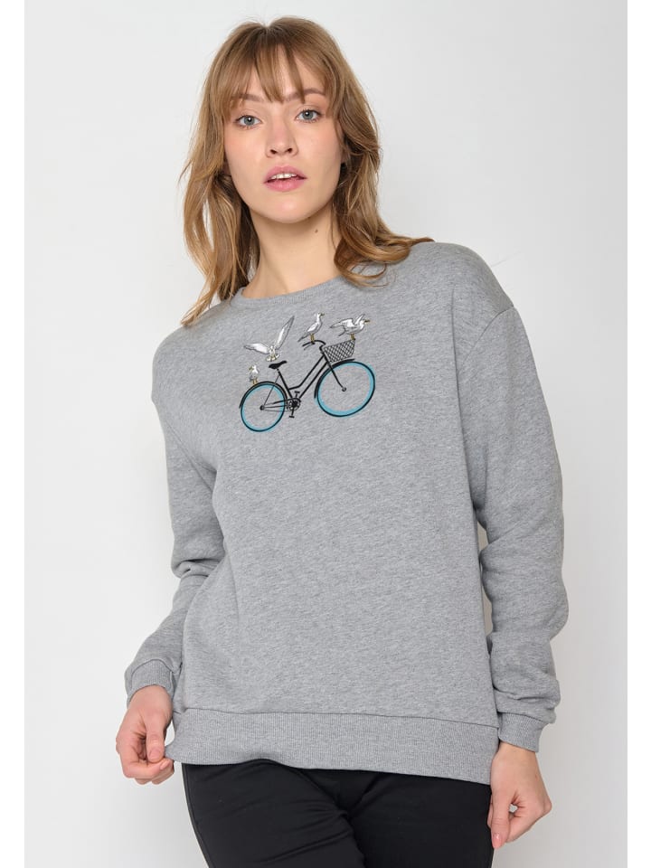 

Толстовка Bike Seagulls в цвете Heather Grey GreenBomb, Серый, Толстовка Bike Seagulls в цвете Heather Grey GreenBomb