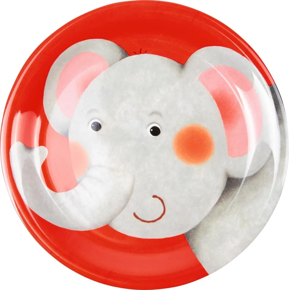 Die Spiegelburg - Меламиновая тарелка elephant - cheeky rattle gang