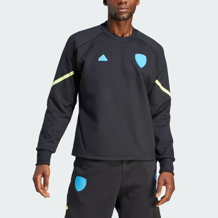 Толстовка Arsenal мужская черная Adidas, черный — фото 2