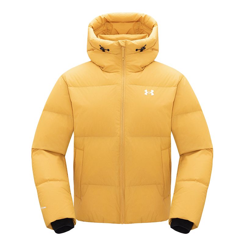 

Under Armour Пуховик мужской сумеречно-черный Twilight Black, 0027/Mustard Yellow