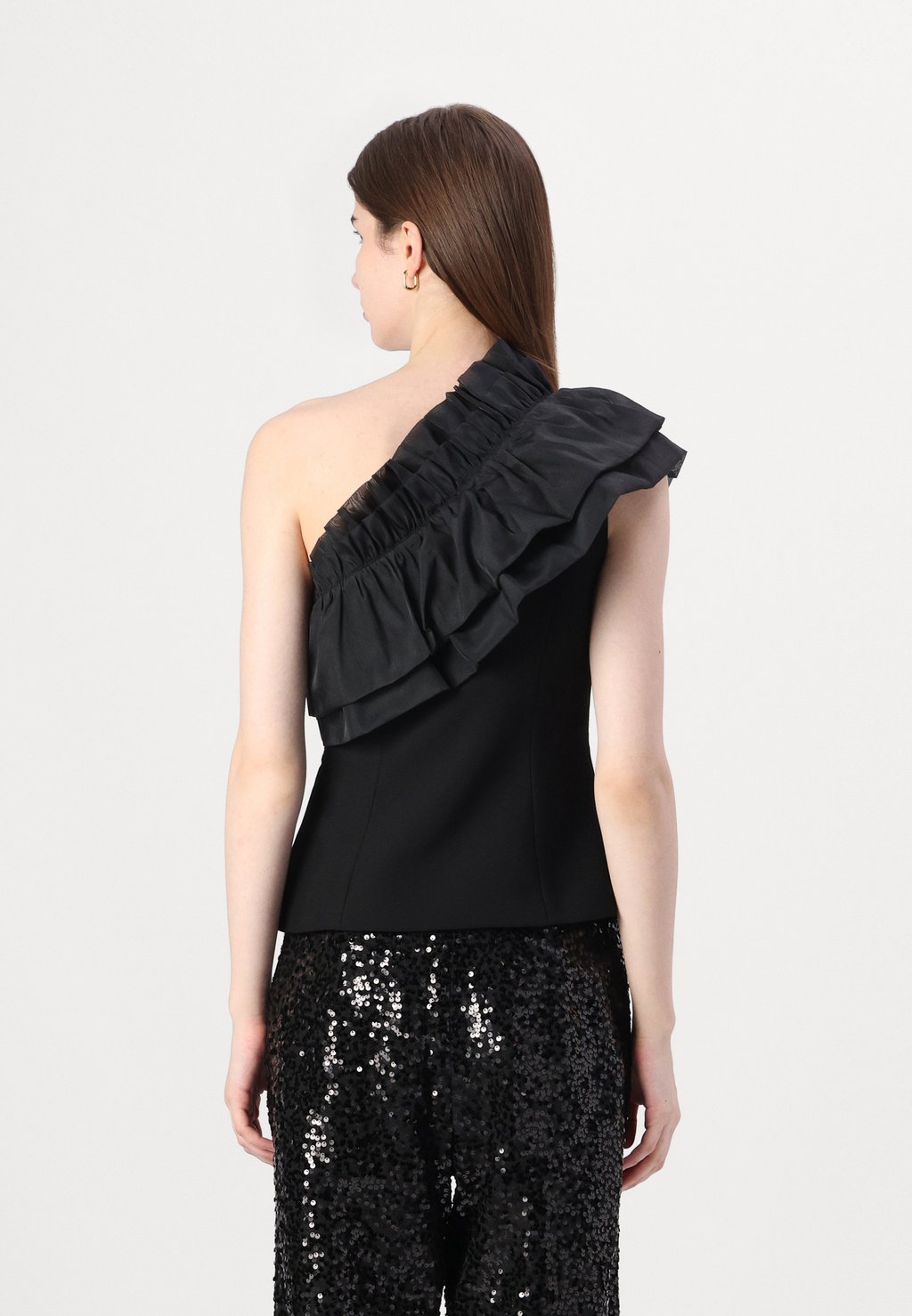 

Топ VIRAE ONE SHOULDER TOP Rouge Edit, черный