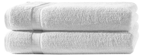 

2 шт Frottier Набор полотенец Hometex Premium Textiles, 70x1x140 см, белый
