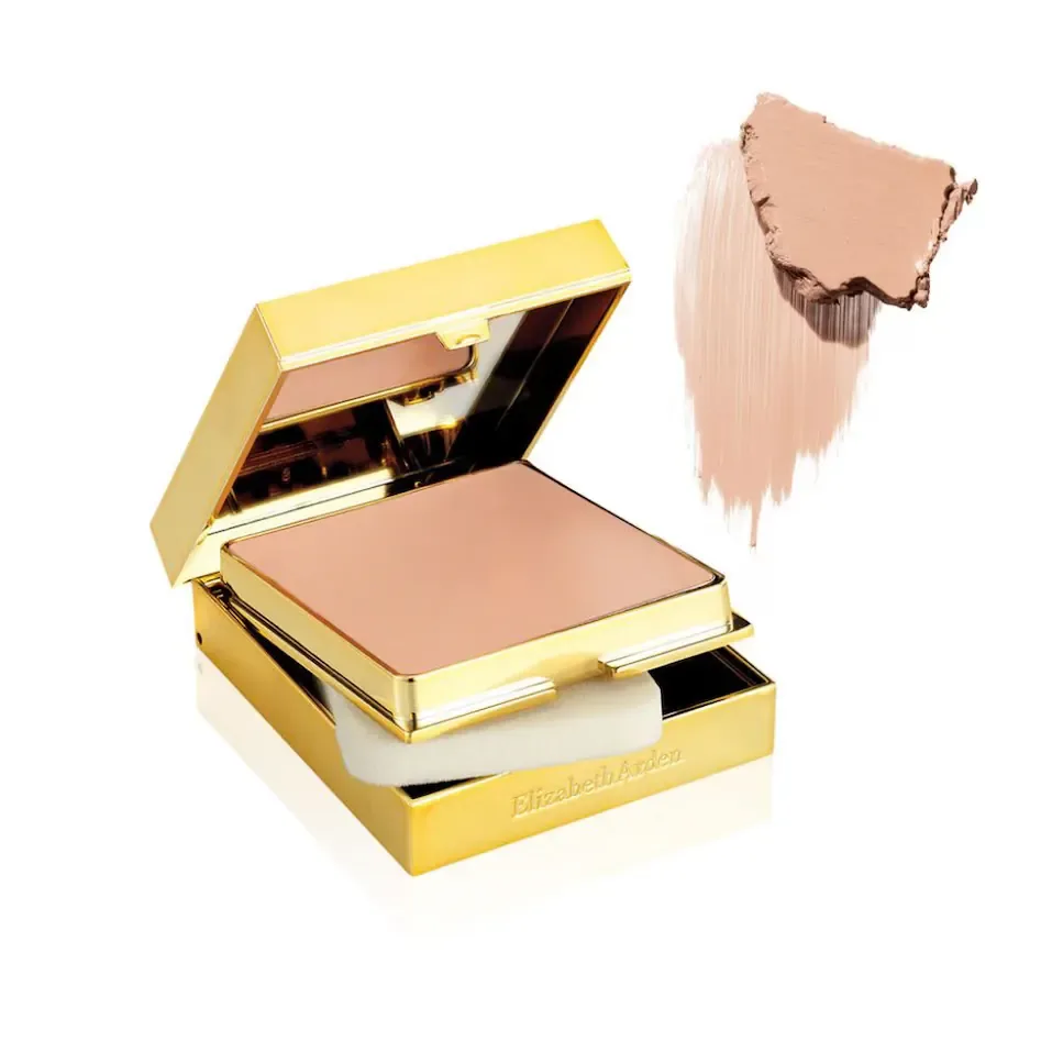 Компактная пудра Flawless Finish Sponge-On кремовый макияж E. Arden Elizabeth Arden, Porcelain Beige — фото 2