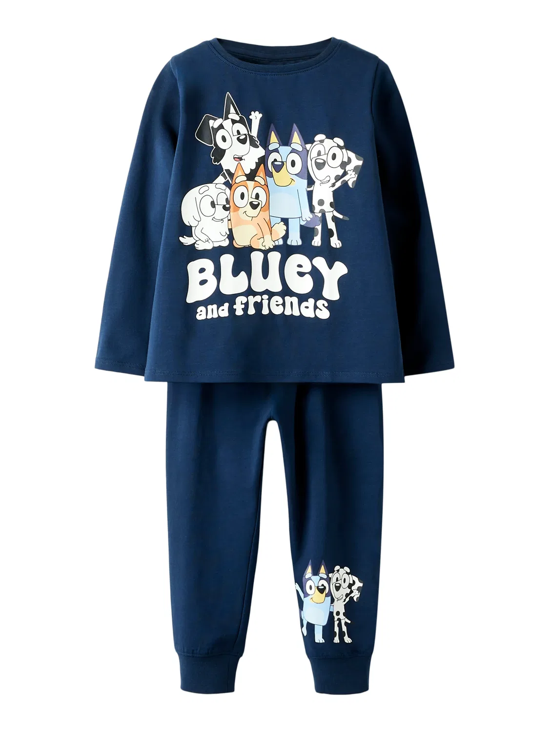 Пижама с принтом Bluey Name It, синий — фото 2