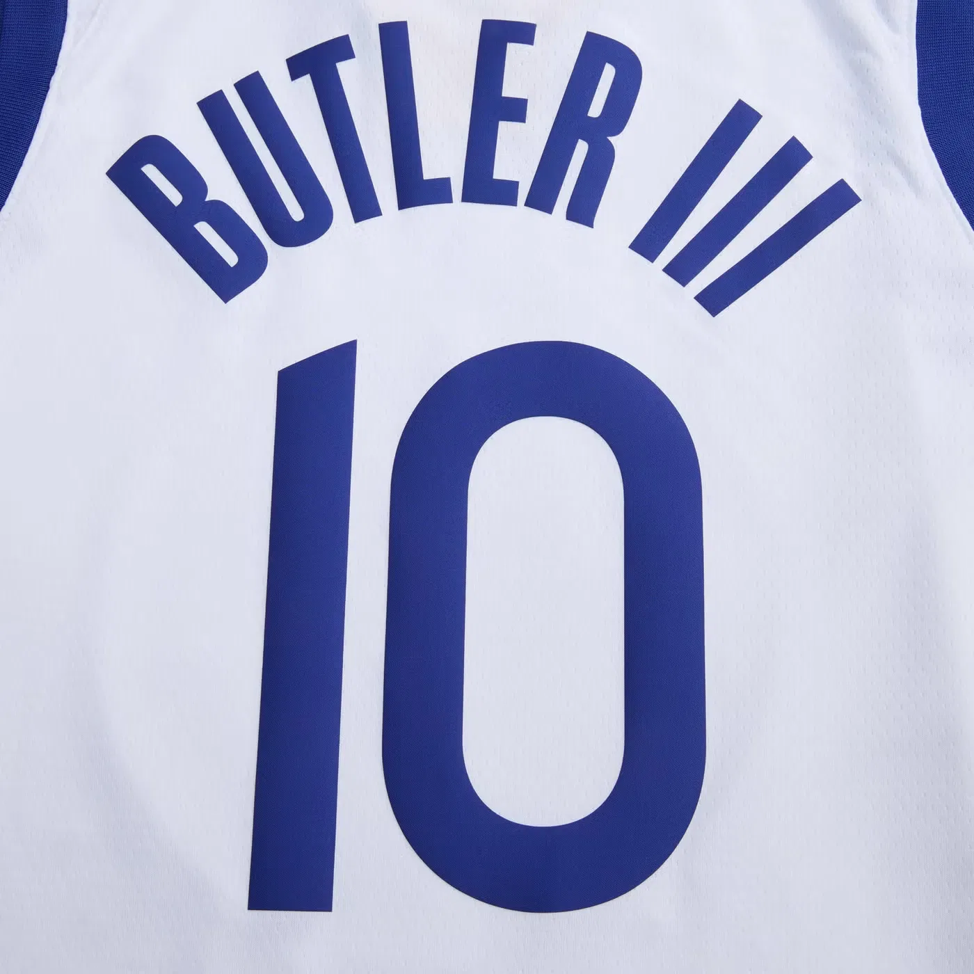 Джерси баскетбольное с принтом Golden State Warriors Association Edition Butler III Jimm Nike, белый — фото 2