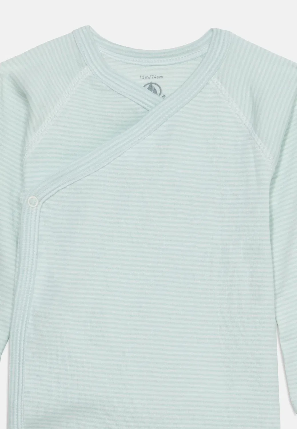 Bebe couche unisex 3 pack - body Petit Bateau, Light Green — фото 4