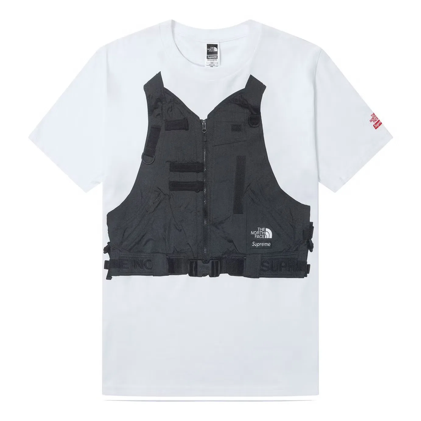 Футболка с принтом The North Face RTG Supreme, белый