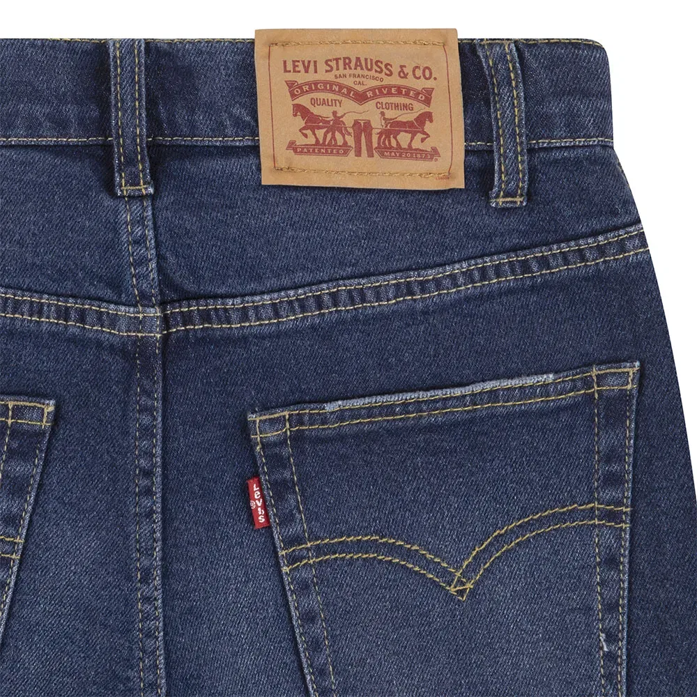 Детские джинсы для мальчиков свободного прямого кроя Levi's 555, Blue — фото 3