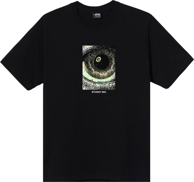

Футболка Stussy Acid Eye T-Shirt 'Black', черный