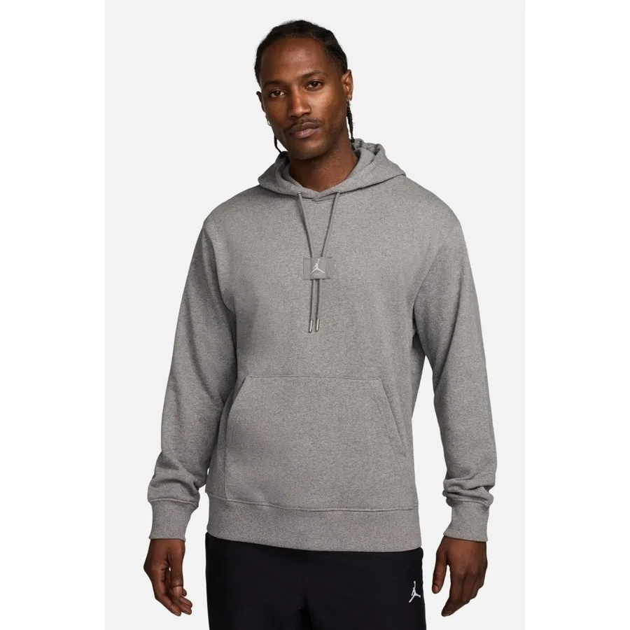 Худи с капюшоном из футера Jordan Flight Fleece Nike, Серый