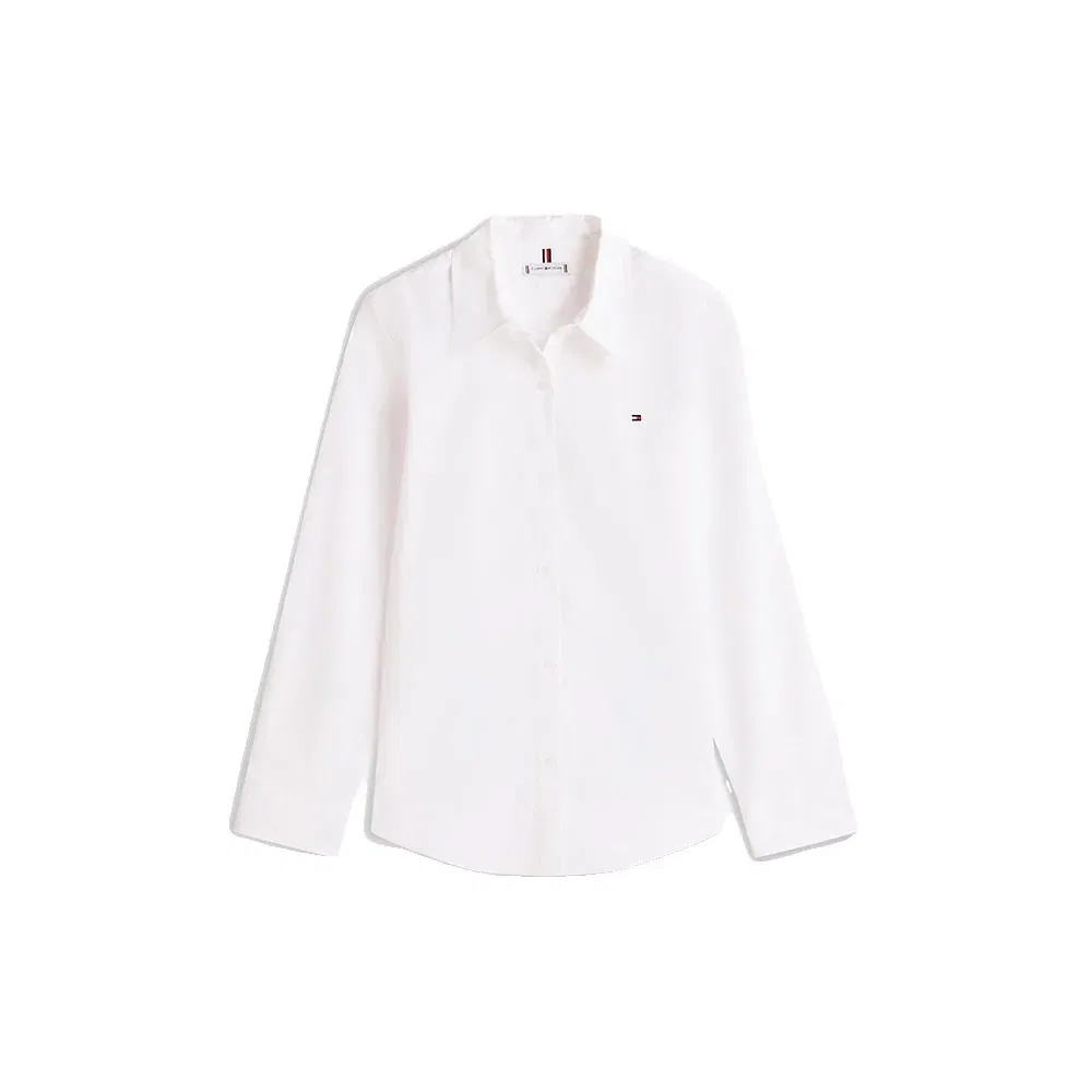 Рубашка длинный рукав Regular Fit Tommy Hilfiger, белый — фото 3