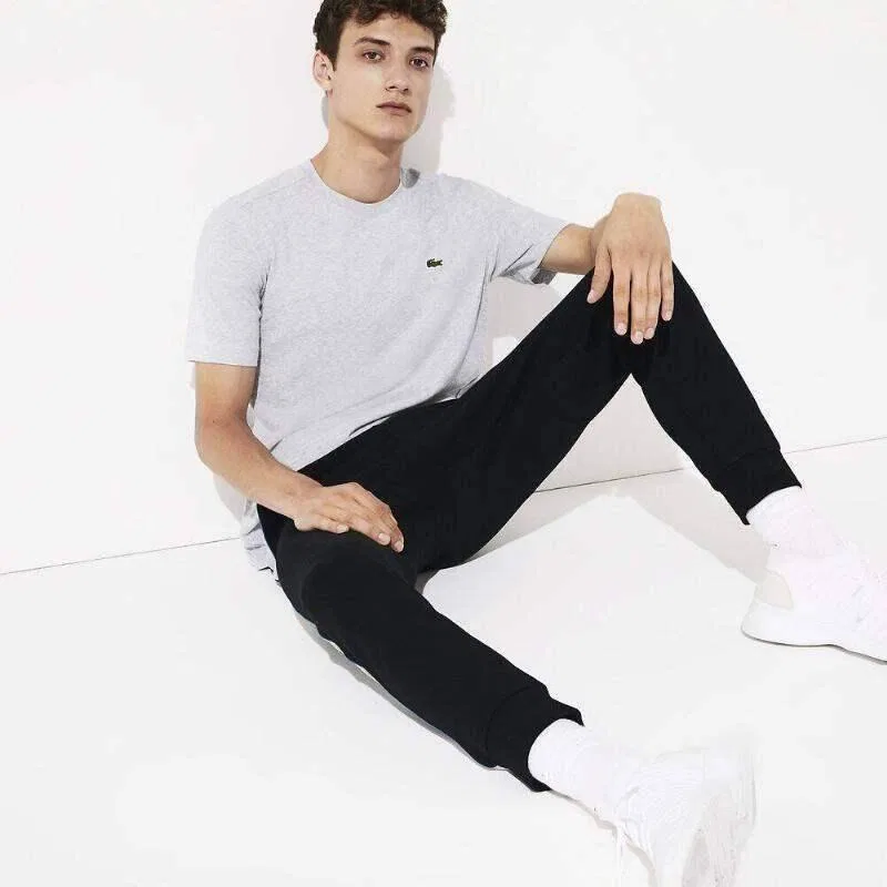 Мужская футболка с круглым вырезом Lacoste, Цвет Grau Blau — фото 2