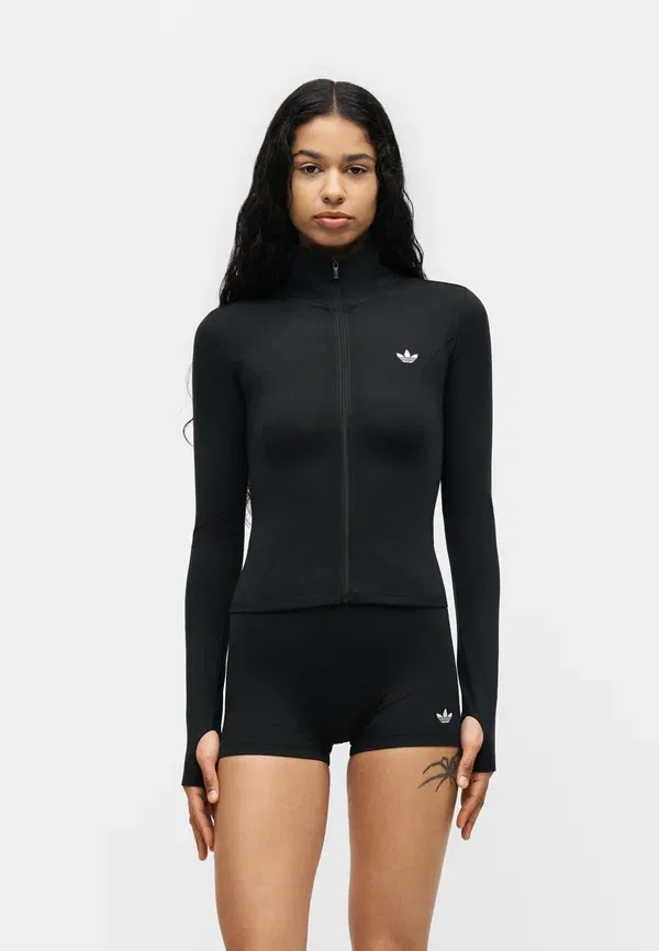 Толстовка из хлопка Adidas Originals, черный — фото 3