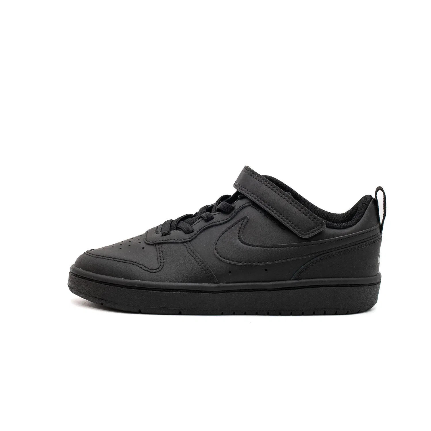 Детские кроссовки с принтом Nike Court Borough Low 2, Nike, Цвет: Schwarz