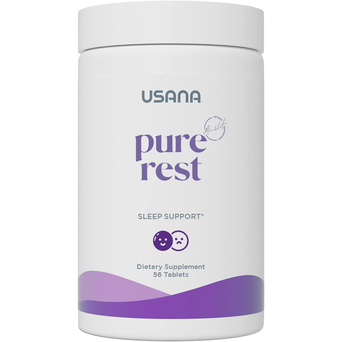 

Мелатониновая добавка для поддержки сна Usana Pure Rest, 56 таблеток