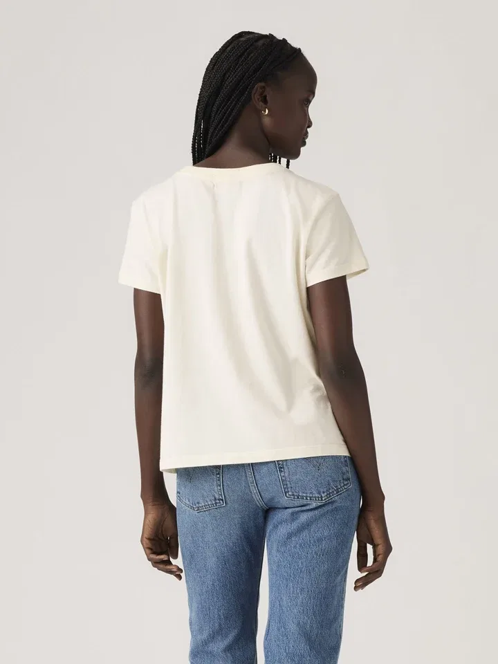 Женская футболка с графическим принтом Levi's, Cream — фото 3