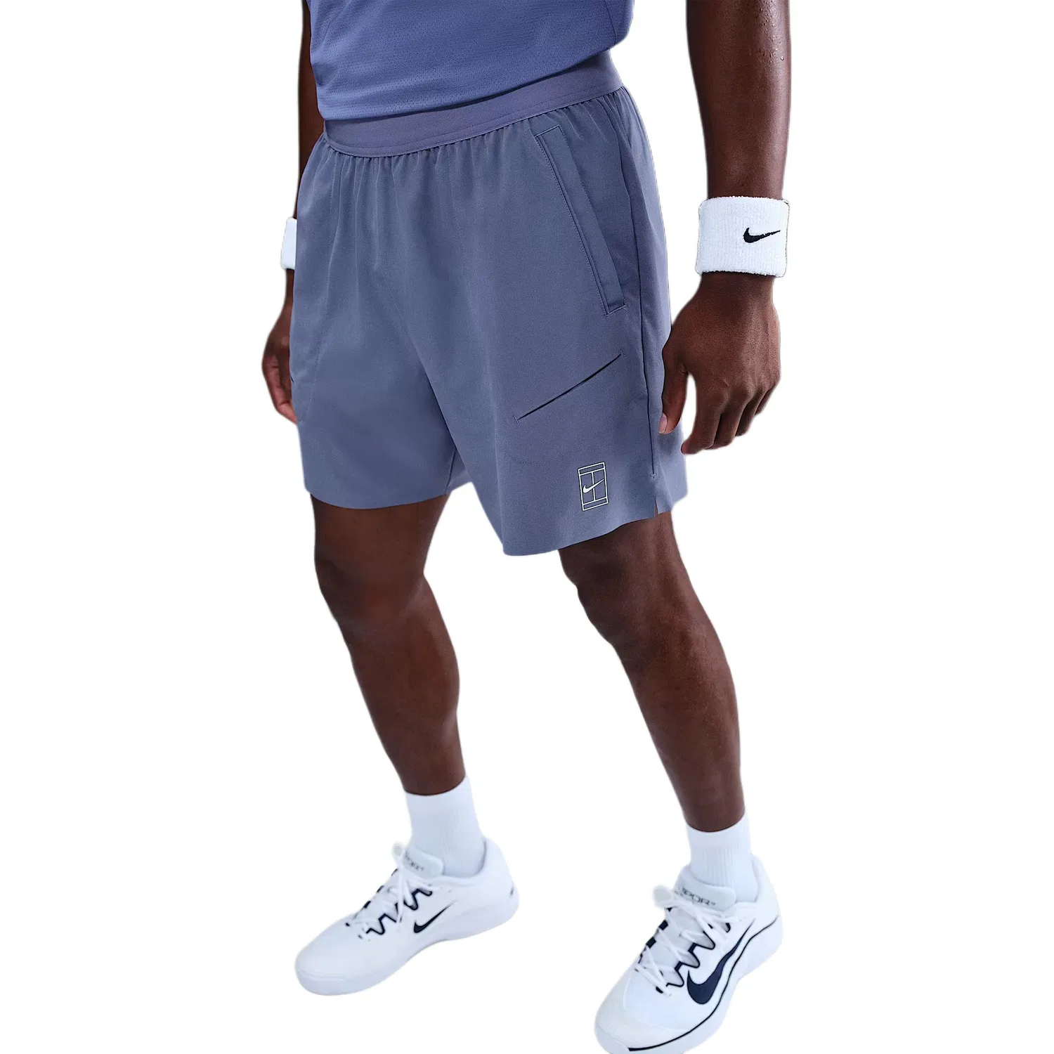 Мужские шорты для тенниса Dri-FIT NikeCourt Advantage, Цвет Indigo
