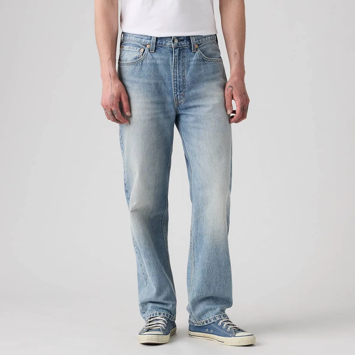 Мужские джинсы 565 Loose Straight Levi's, Back Again - Medium Wash — фото 2