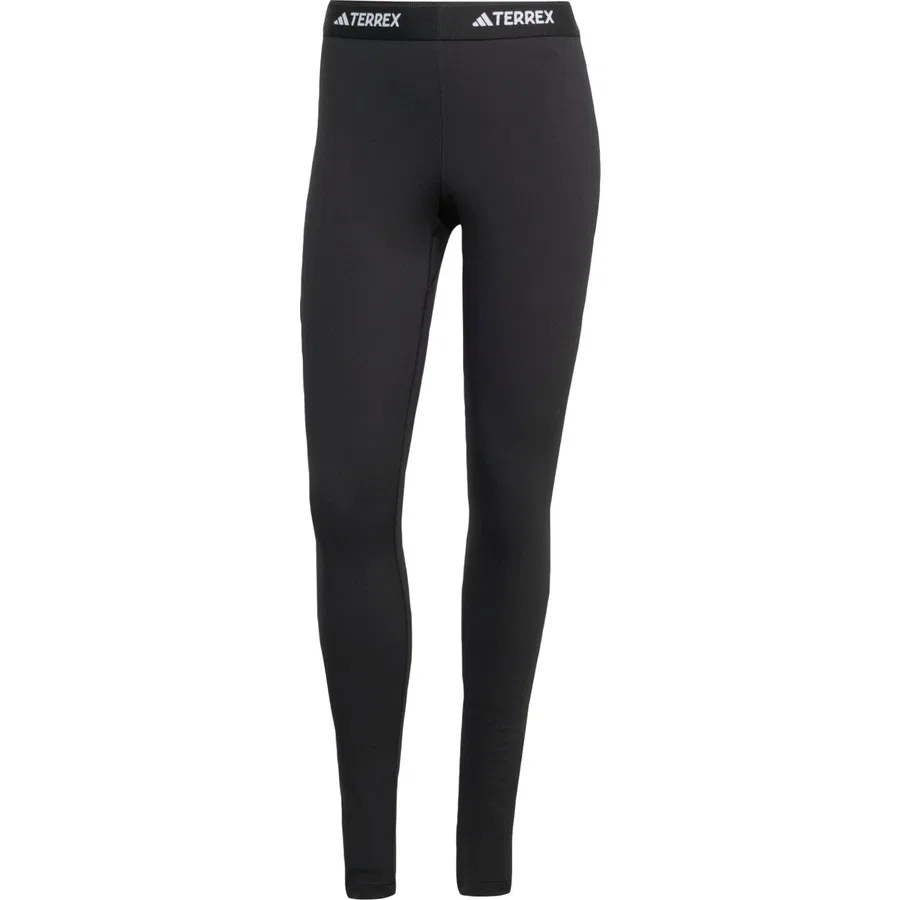 Термолеггинсы с длинным рукавом Terrex JC8196 Multi Synthetic Base Layer Tights adidas, Черный — фото 3