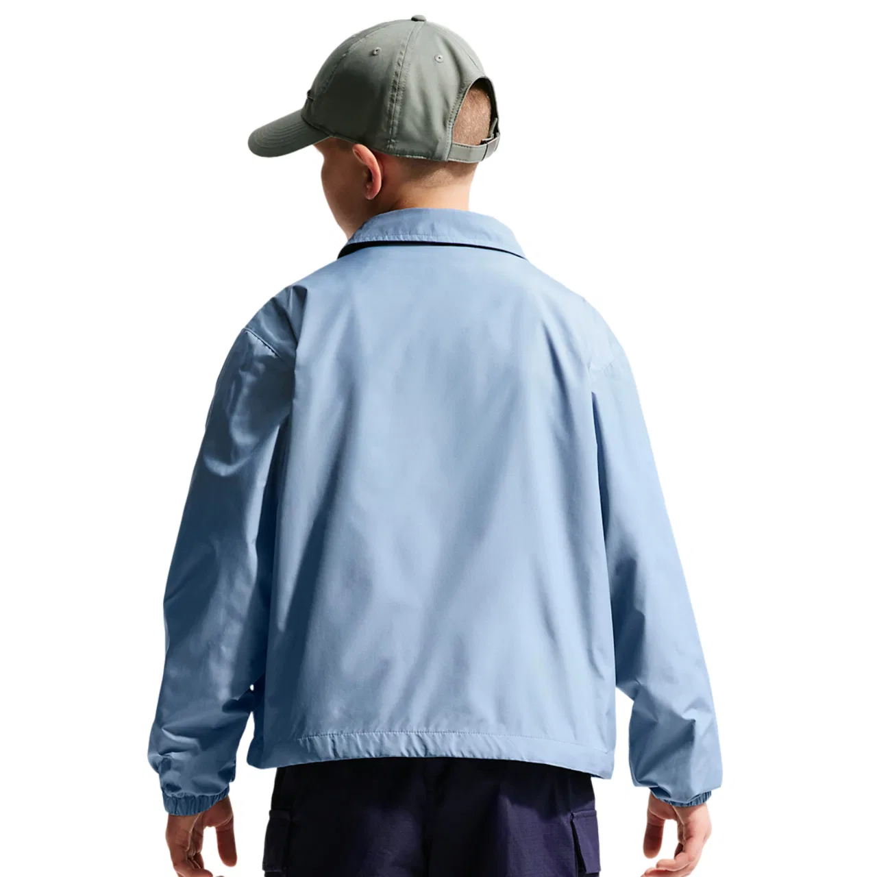 Куртка для мальчиков NSW Repel Club Woven Coach Jacket Nike, цвет Work Blue/White — фото 2