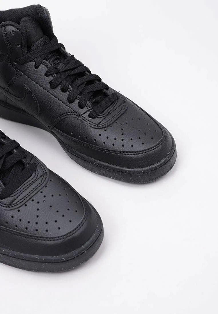 Мужские кроссовки Nike Court Vision Mid NN, черный — фото 4