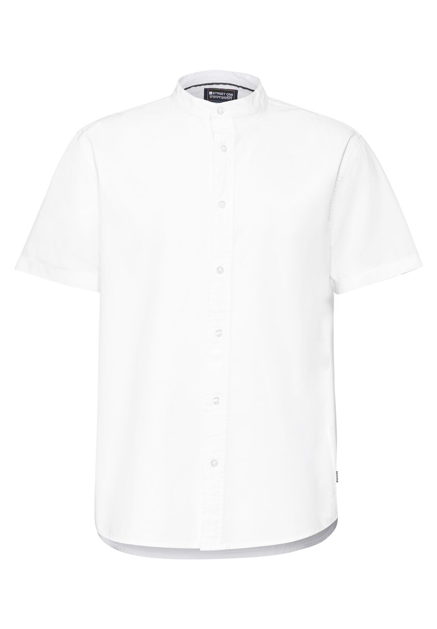 

Повседневная рубашка Street One MEN Regular fit Button Up Shirt Popelin, белый