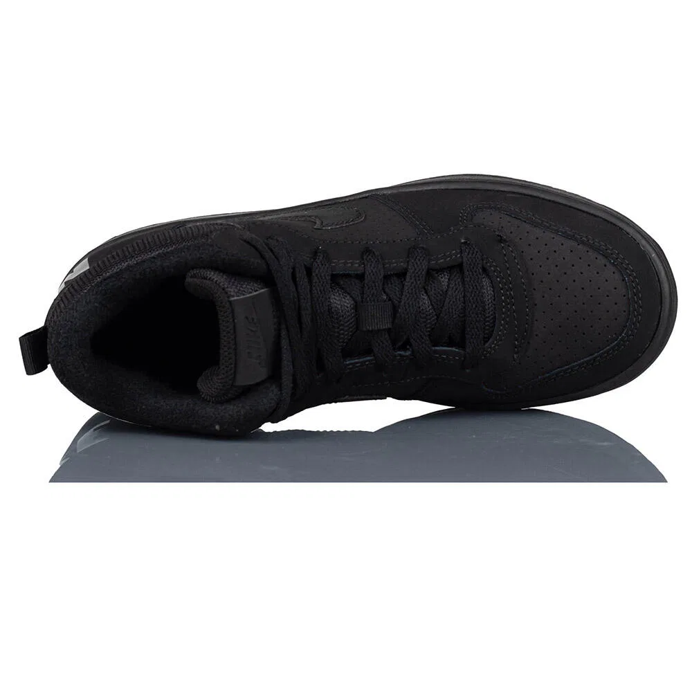 Детские кроссовки с высоким верхом Nike Court Borough Mid, Schwarz — фото 4