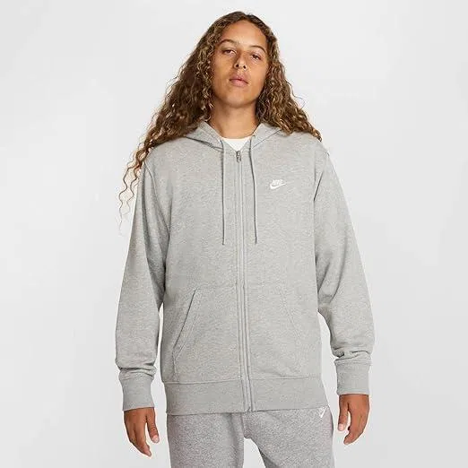 Мужское худи с капюшоном Nike Club Fleece, Цвет: Grau