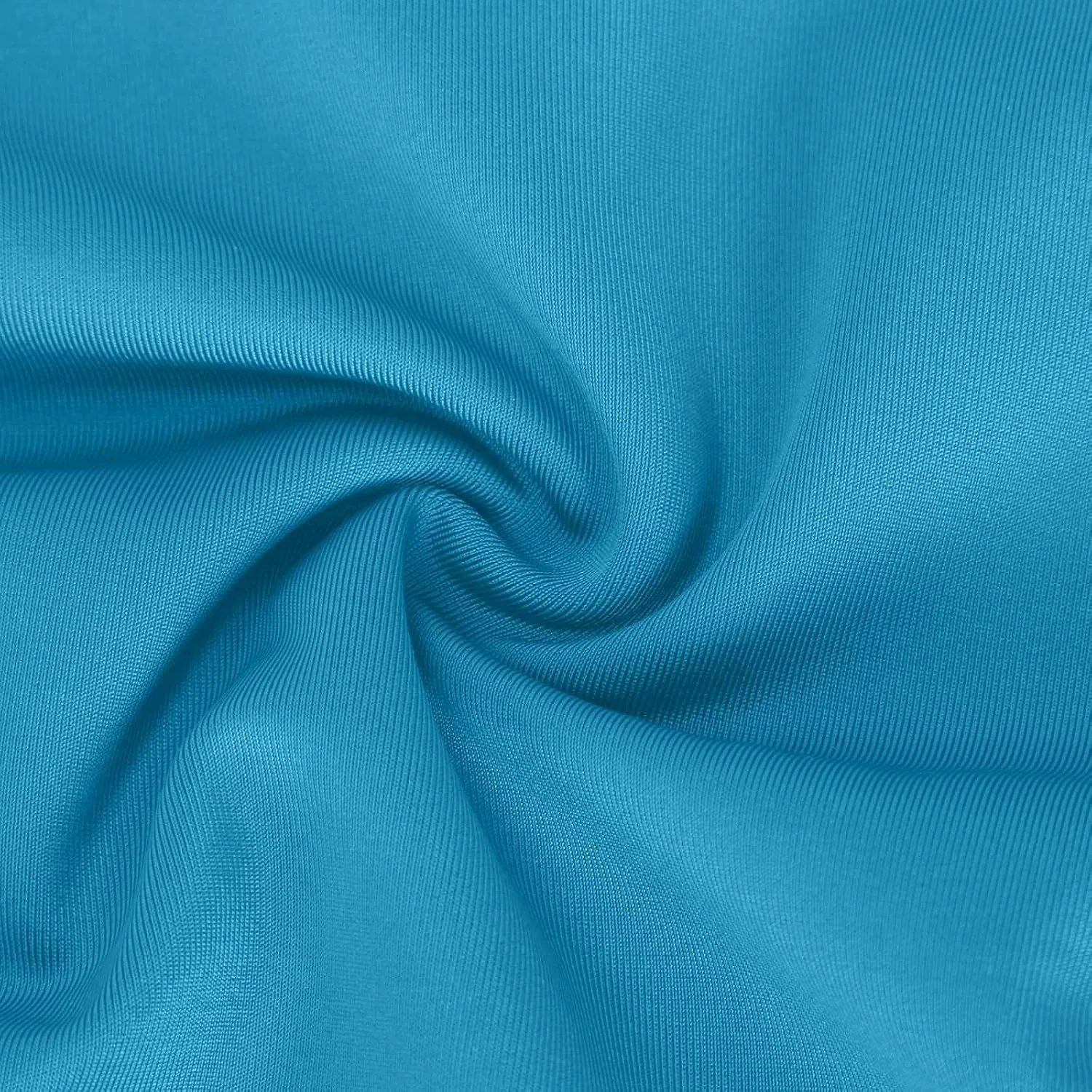 Женский слитный купальник с встроенным бюстгальтером и карманами Romper, Blue — фото 3