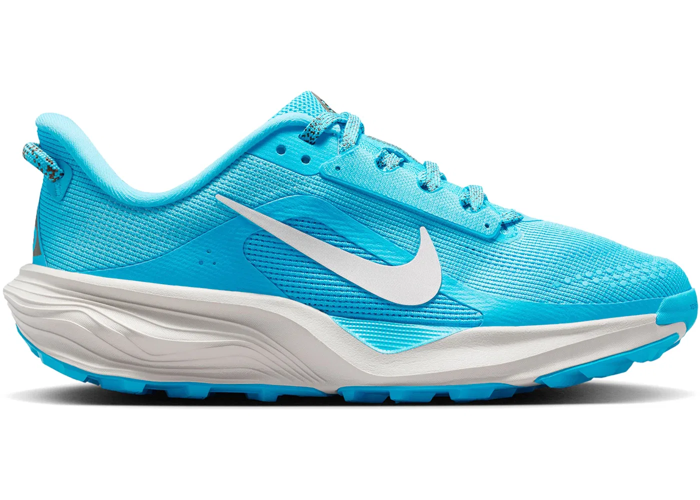 Детские кроссовки с длинным шнурком Nike ACG Pegasus Trail, Baltic Blue/Light Orewood Brown/Ironstone/Summit White