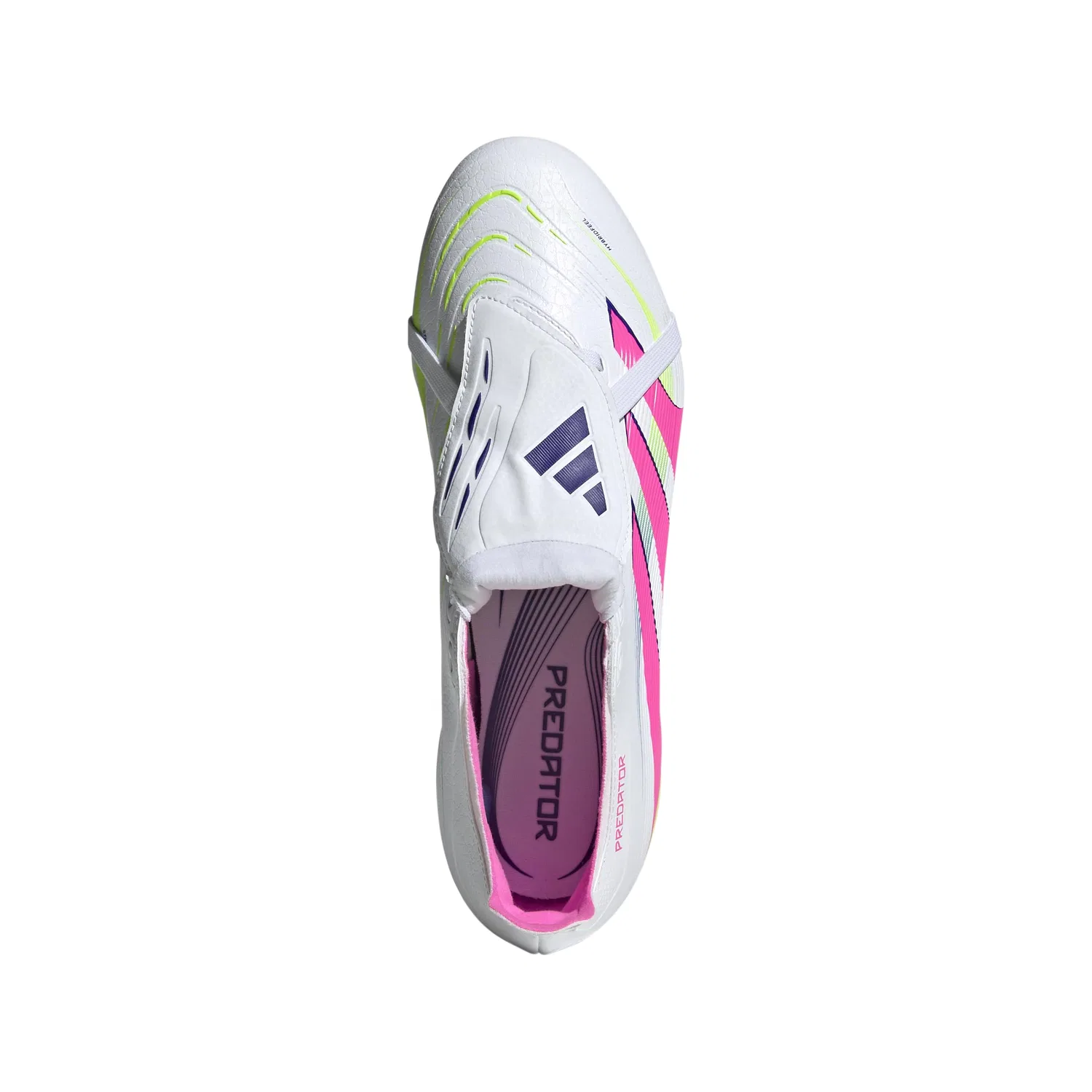 Женская футболка с коротким рукавом Toronto FC Vintage World Pre-Game Adidas, White Glossy Pink Shiny Lemon — фото 3