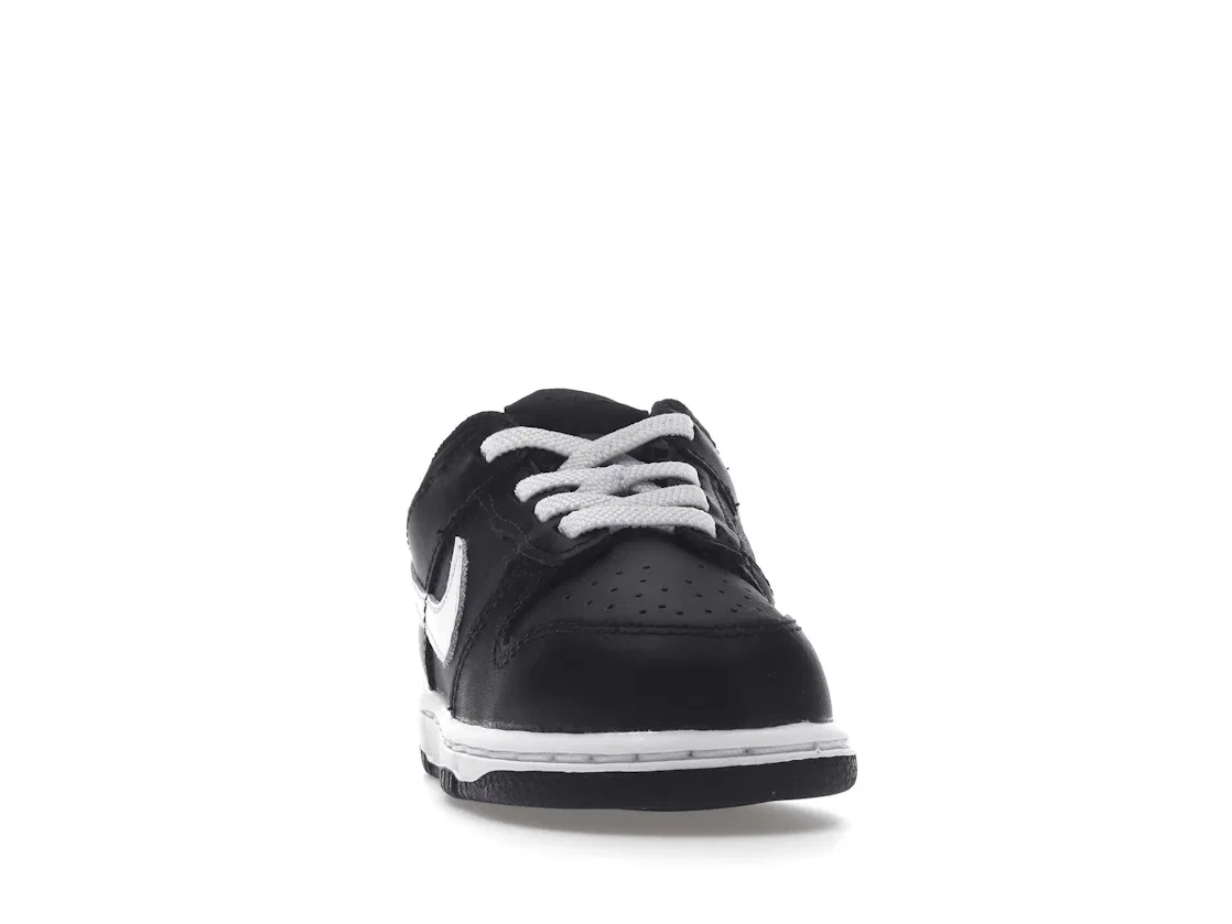 Детские кроссовки с низким верхом Nike Dunk Low, Black/Off Noir/White — фото 2
