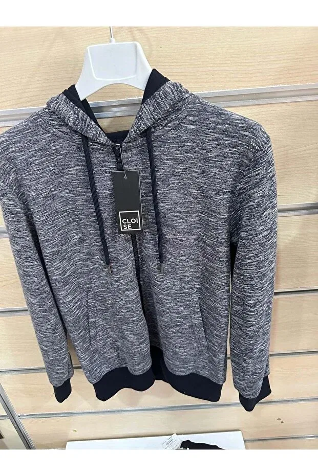 Темно-Синяя куртка с капюшоном Cloise