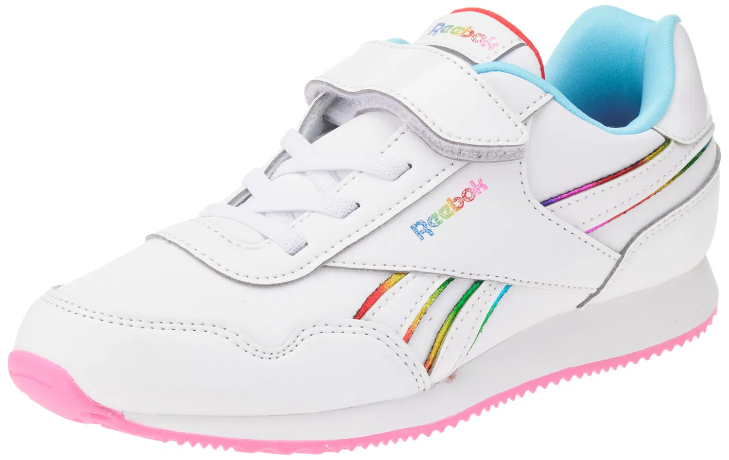 Детские кроссовки для девочек с закрытым носком Royal Cl Jog 3.0 1v Reebok, Red Vector